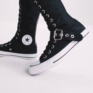 Chuck Taylor All Star XXHi Buckles in Black (NEVER WORN) W 8.5